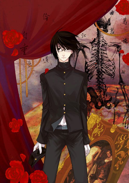 itoshiki nozomu (sayonara zetsubou sensei) drawn by oe-eo