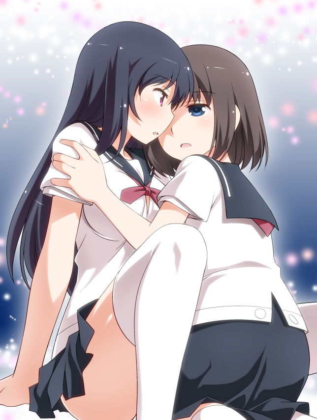 onjouji toki and shimizudani ryuuka (saki and 1 more) drawn by umekichi
