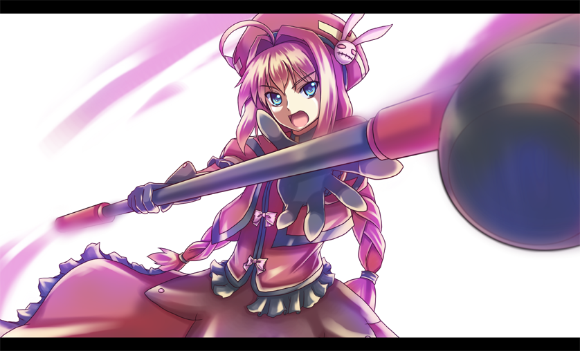 vita and graf eisen (lyrical nanoha and 2 more) drawn by akiyasu