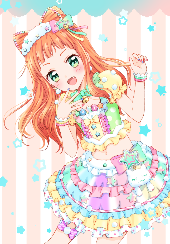 saotome ako (aikatsu! and 1 more) drawn by tiramisu651
