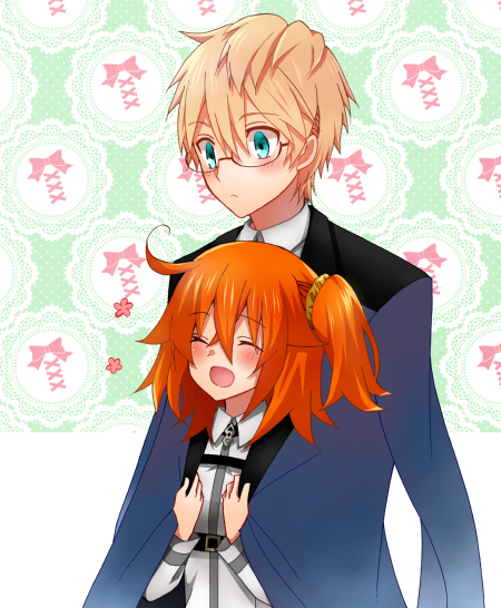fujimaru ritsuka, jekyll and hyde, and henry jekyll (fate and 1 more) drawn by hanabishi