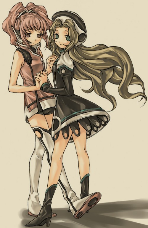 nunnally vi britannia and anya alstreim (code geass) drawn by sonnnabakana