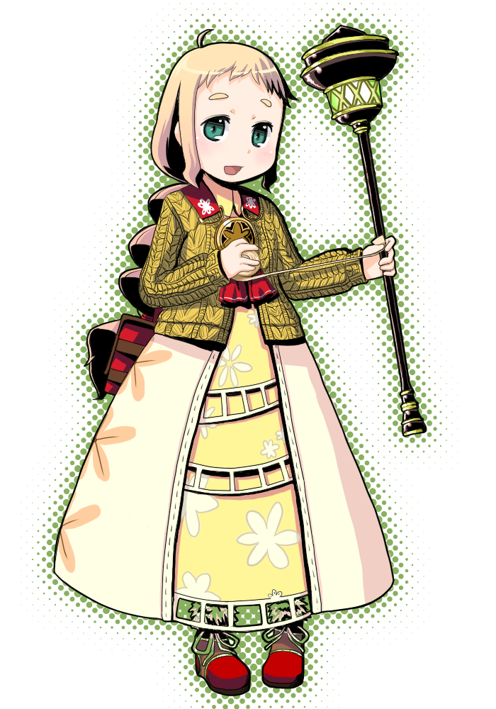 healer and mol (7th dragon) drawn by muku_(muku-coffee)