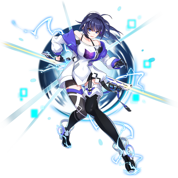 raiden mei (honkai and 1 more)