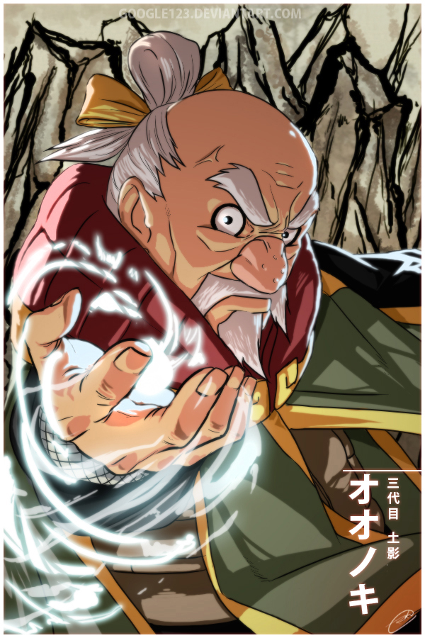 oonoki (naruto and 1 more) drawn by the_art_mage