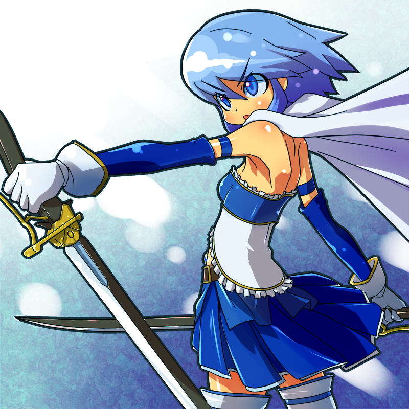 miki sayaka (mahou shoujo madoka magica) drawn by kakikukeko