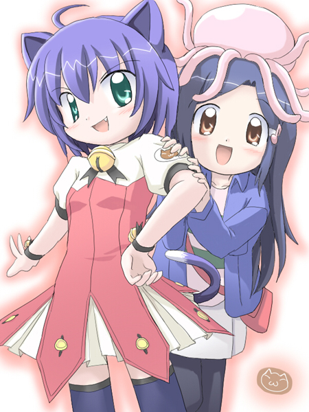 midarezaki kyouka, midarezaki gekka, and midarezaki yuuka (kyouran kazoku nikki) drawn by kinutani_kanata