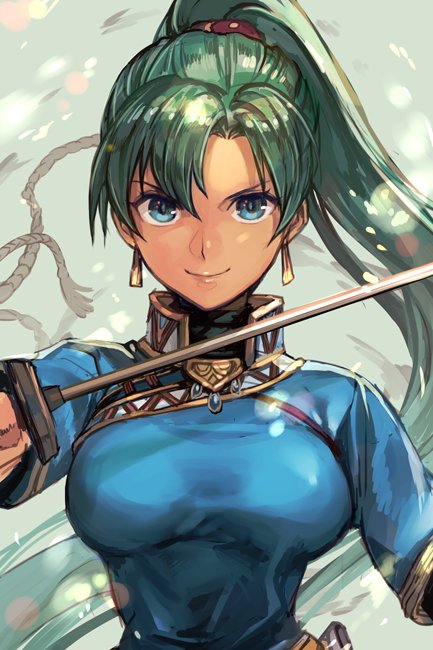 lyn (fire emblem and 1 more) drawn by hungry_clicker