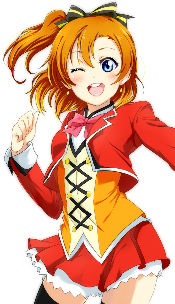 kosaka honoka (love live! and 2 more) drawn by vorupi
