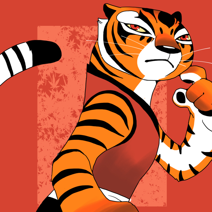 tigress (kung fu panda) drawn by onikobe_rin