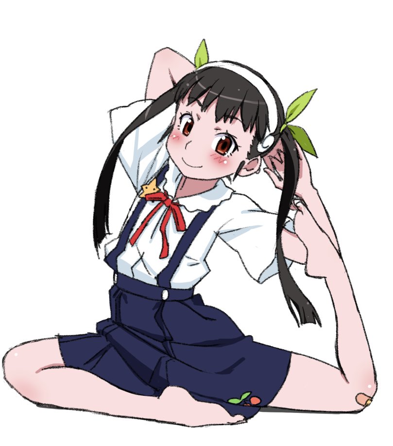 hachikuji mayoi (monogatari and 1 more) drawn by itoma_mahimahi