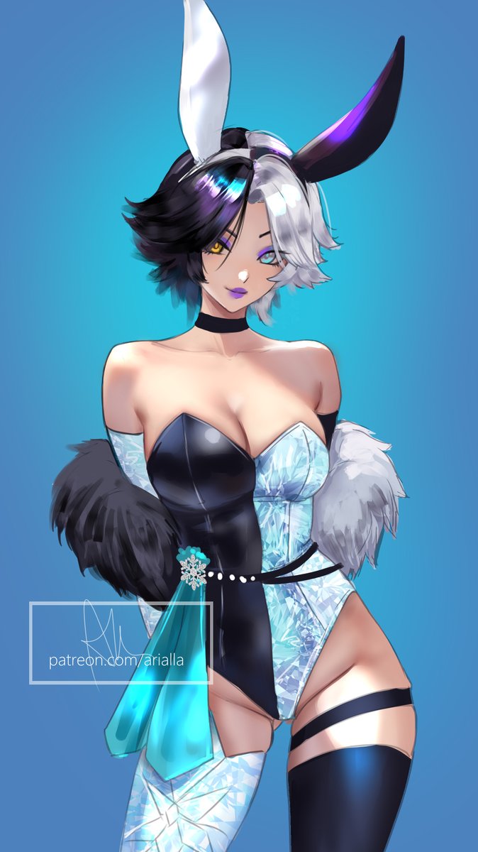 luna snow (marvel and 1 more) drawn by arialla_draws