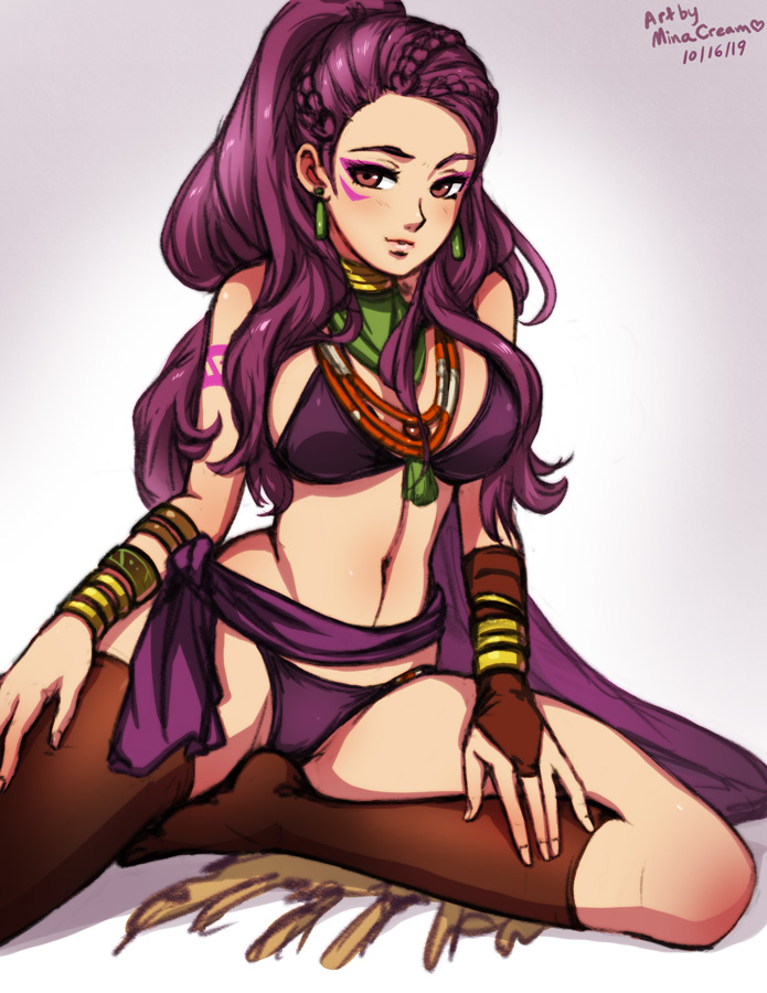 petra macneary (fire emblem and 1 more) drawn by mina_cream