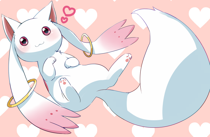 kyubey (mahou shoujo madoka magica) drawn by mizuki_(koko_lost)