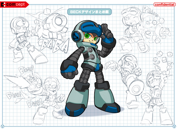 beck (mighty no. 9) drawn by kimoto_takenori