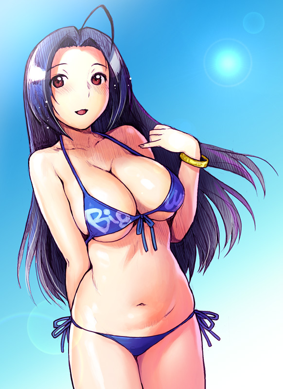 miura azusa (idolmaster and 1 more) drawn by nekomata_naomi