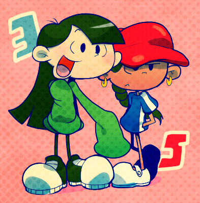numbuh 3 and numbuh 5 (codename: kids next door) drawn by t_k_g