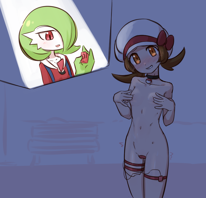 gardevoir and lyra (pokemon and 1 more) drawn by liveactors