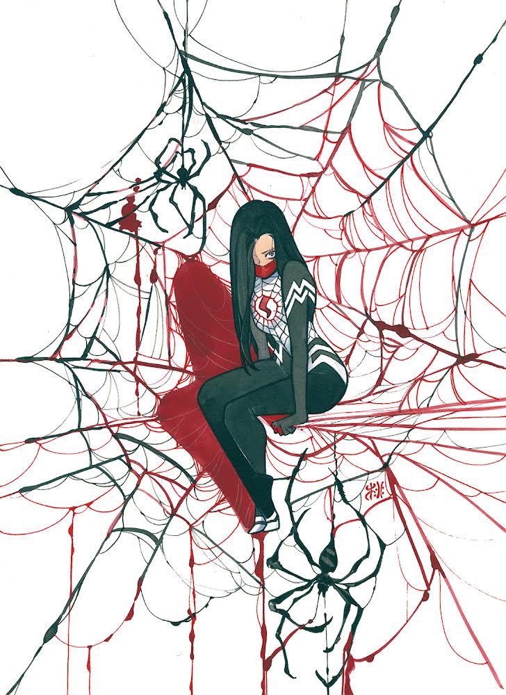 silk (marvel and 1 more) drawn by peach_momoko
