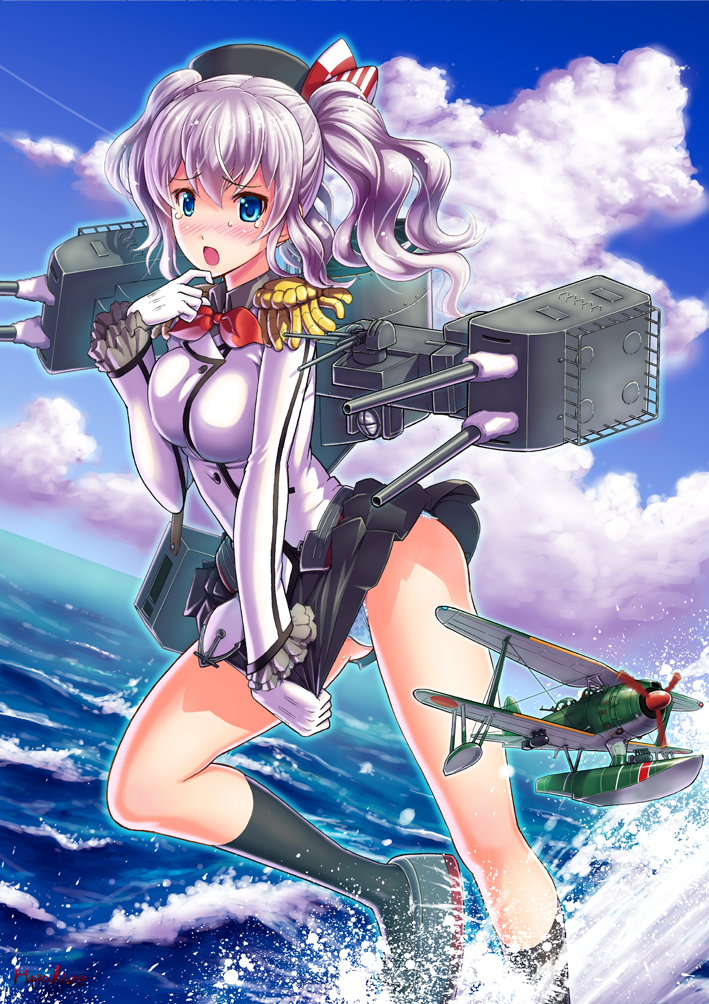 kashima (kantai collection) drawn by number10_(hagakure)
