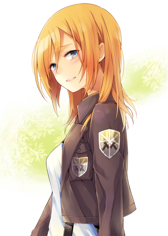 krista lenz (shingeki no kyojin) drawn by ocha_(hutuumikan)