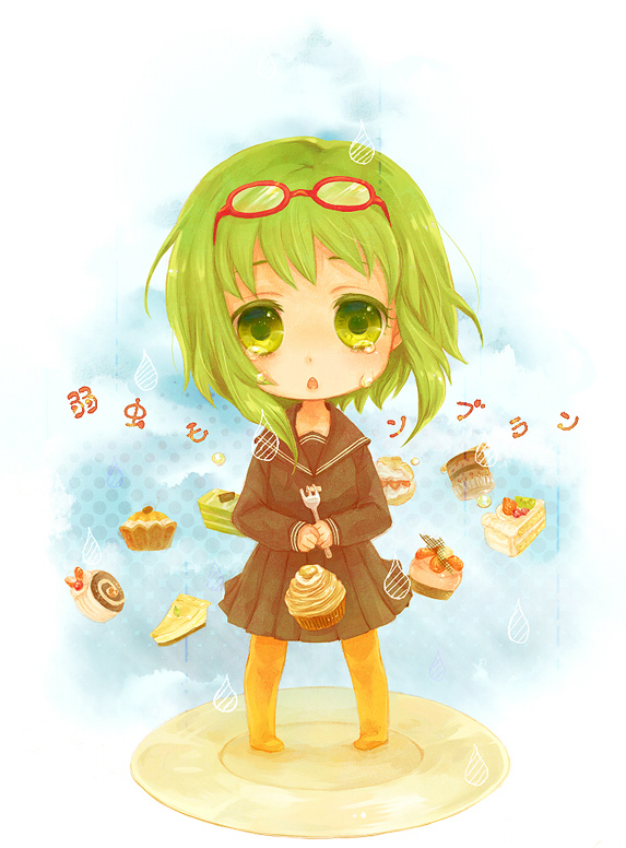 gumi (vocaloid and 1 more) drawn by konaosiroi