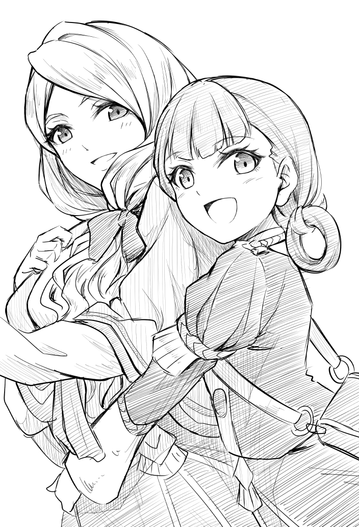 mercedes von martritz and annette fantine dominic (fire emblem and 1 more) drawn by ten_(tenchan_man)