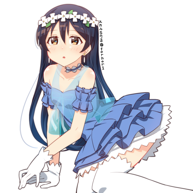 sonoda umi (love live! and 1 more) drawn by skull573