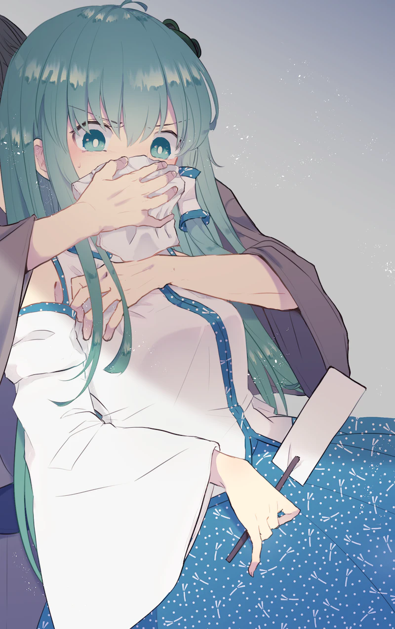 kochiya sanae (touhou) drawn by aoi_(annbi)