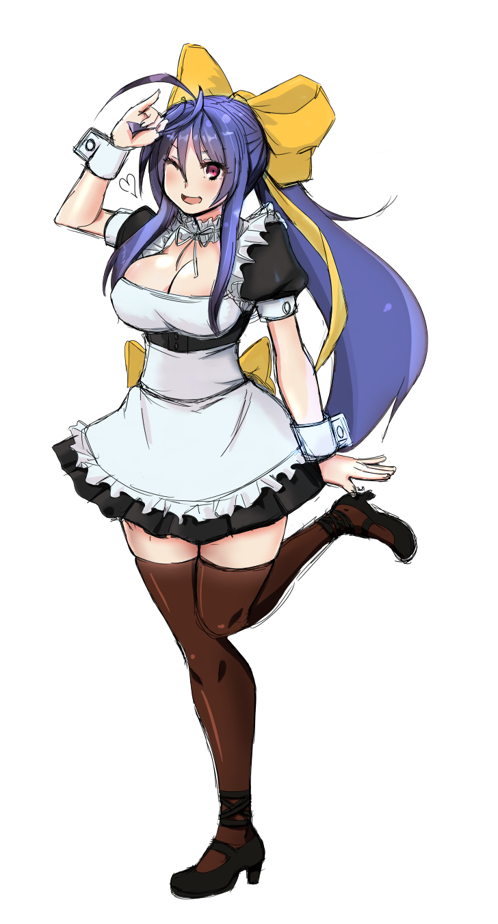 mai natsume (blazblue and 1 more) drawn by drawfag