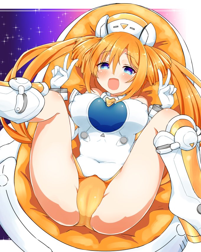 orange heart (neptune and 1 more) drawn by kuzukiriko