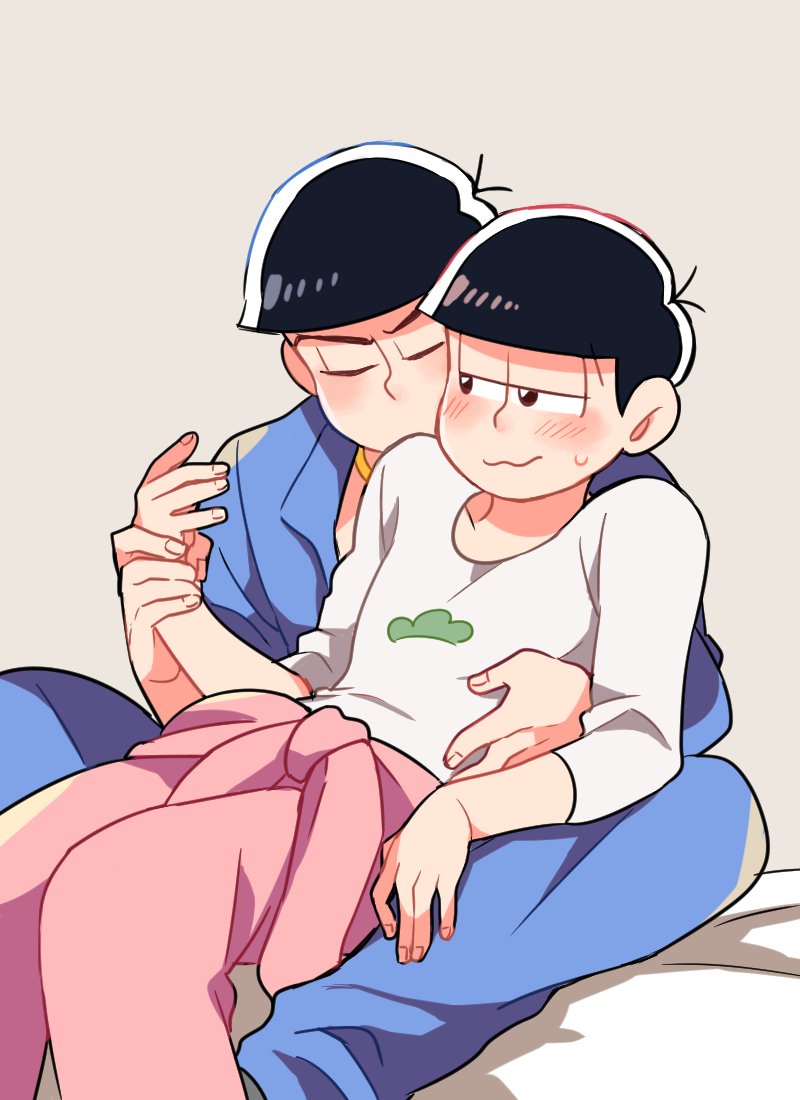 matsuno karamatsu and matsuno todomatsu (osomatsu and 1 more) drawn by atarime