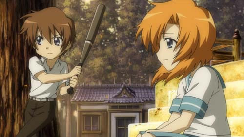 ryuuguu rena and maebara keiichi (higurashi no naku koro ni)