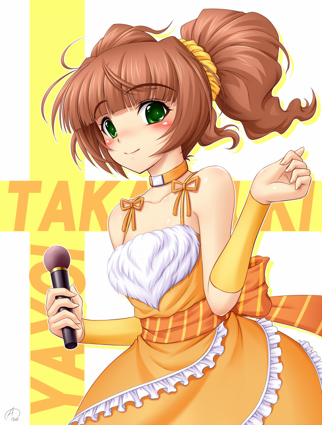 takatsuki yayoi (idolmaster and 1 more) drawn by amane_(funfun)