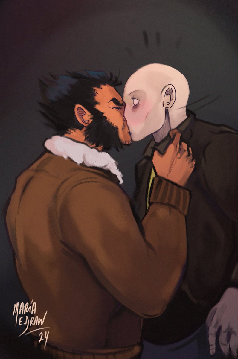 wolverine and morph (marvel and 2 more) drawn by drawings_mariae