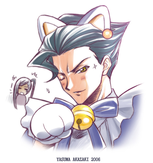 dejiko, villetta nu, and jeremiah gottwald (code geass and 1 more) drawn by akazaki_yasuma