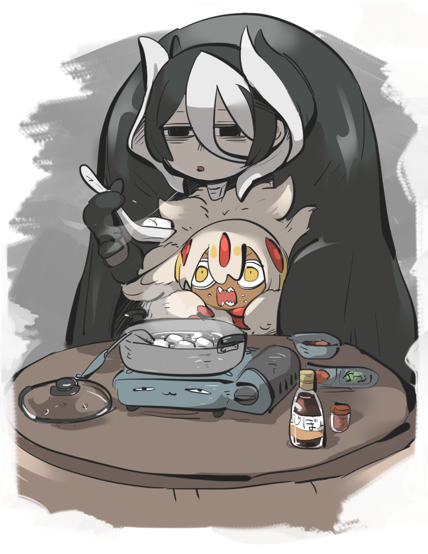 faputa and ozen (made in abyss) drawn by tirarizun