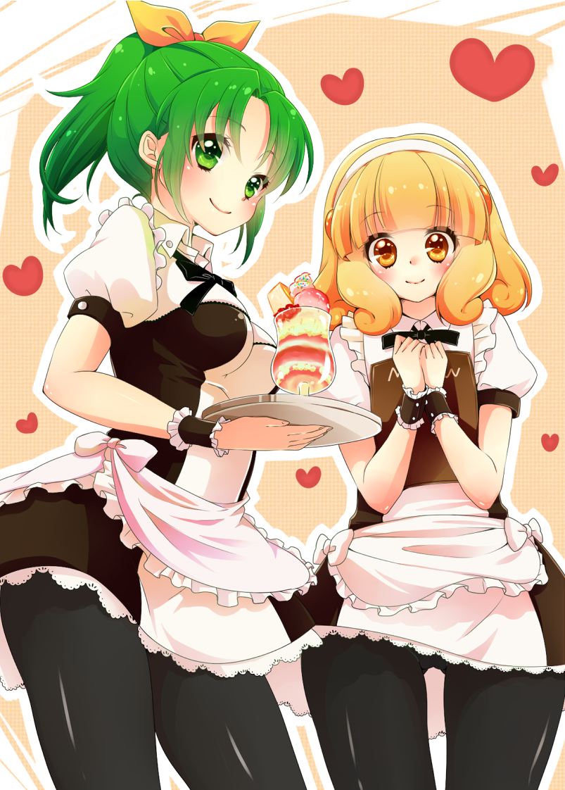 midorikawa nao and kise yayoi (precure and 1 more) drawn by kuune_rin