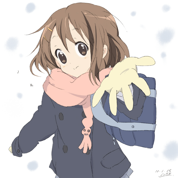 hirasawa yui (k-on!) drawn by core_(mayomayo)