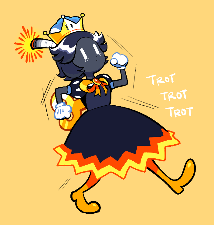 princess bob-omb (mario and 1 more) drawn by sorrysap