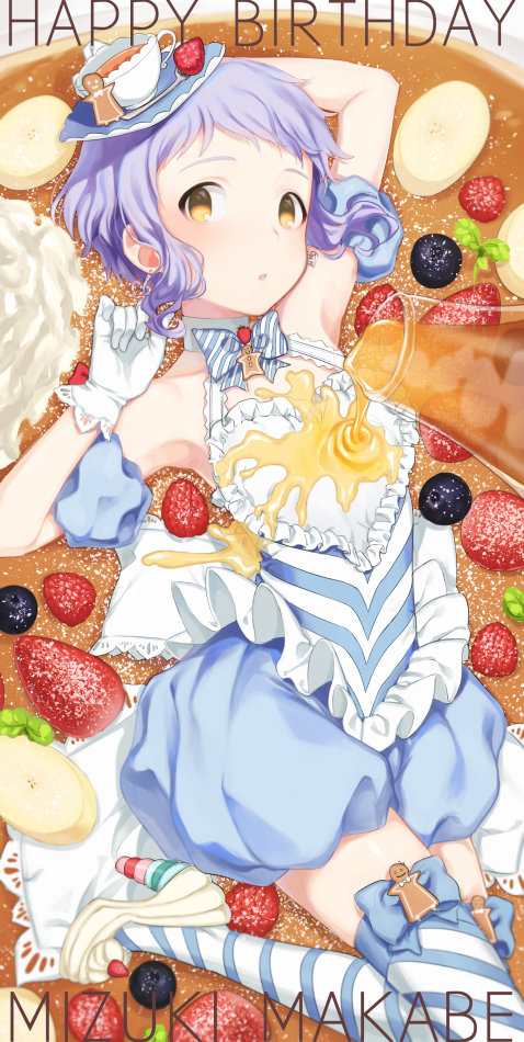 makabe mizuki (idolmaster and 1 more) drawn by mimizubare
