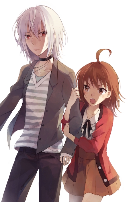 accelerator and last order (toaru majutsu no index) drawn by zarutsu