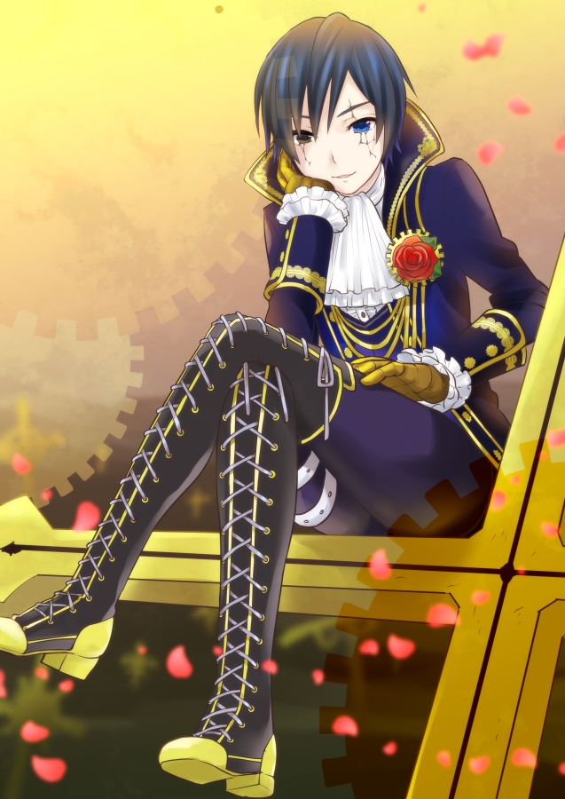 kaito (vocaloid and 2 more) drawn by kikuchi_mataha