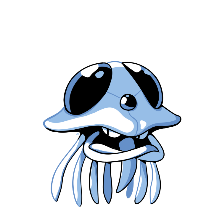 tentacruel (pokemon and 1 more) drawn by rumwik