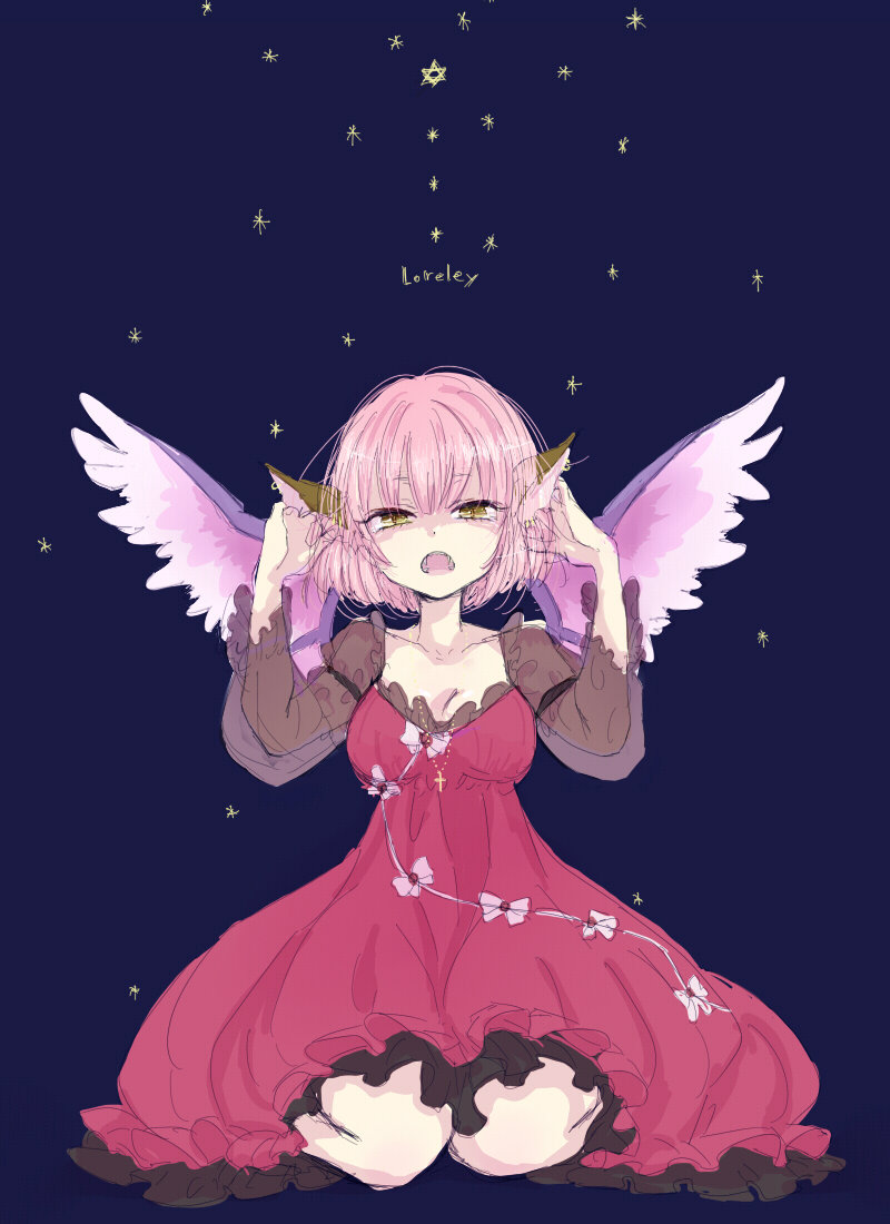 mystia lorelei (touhou) drawn by shimana_(cs-ts-az)