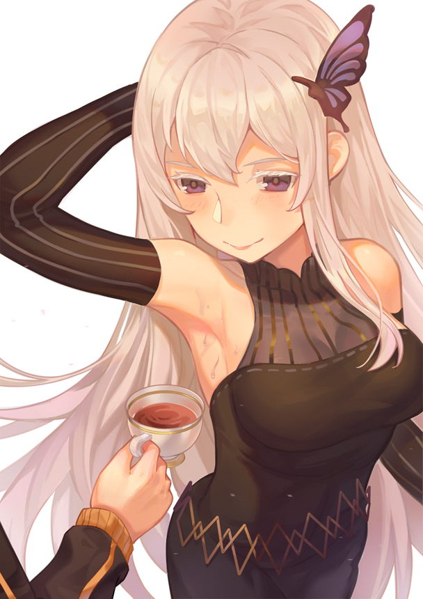 natsuki subaru and echidna (re:zero kara hajimeru isekai seikatsu) drawn by jolker