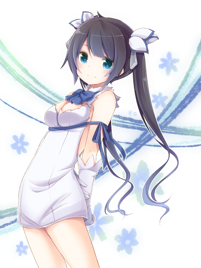 hestia (dungeon ni deai wo motomeru no wa machigatteiru darou ka) drawn by yonema