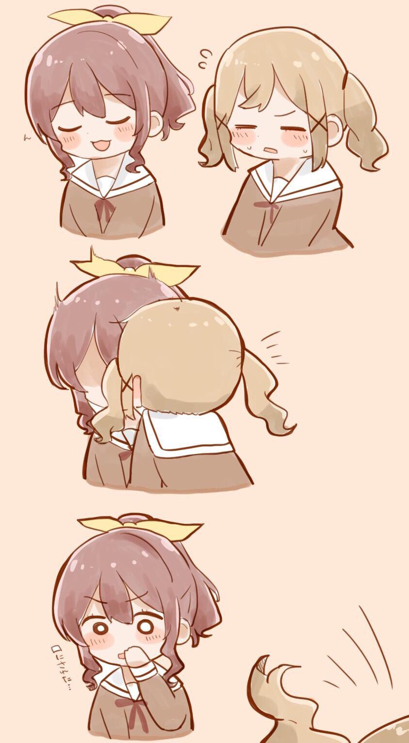 ichigaya arisa and yamabuki saya (bang dream!) drawn by hamu_(hamusand)