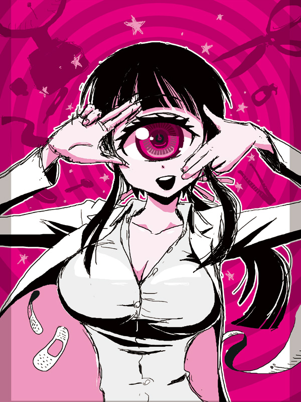 manaka hitomi (hitomi sensei no hokenshitsu) drawn by shake-o