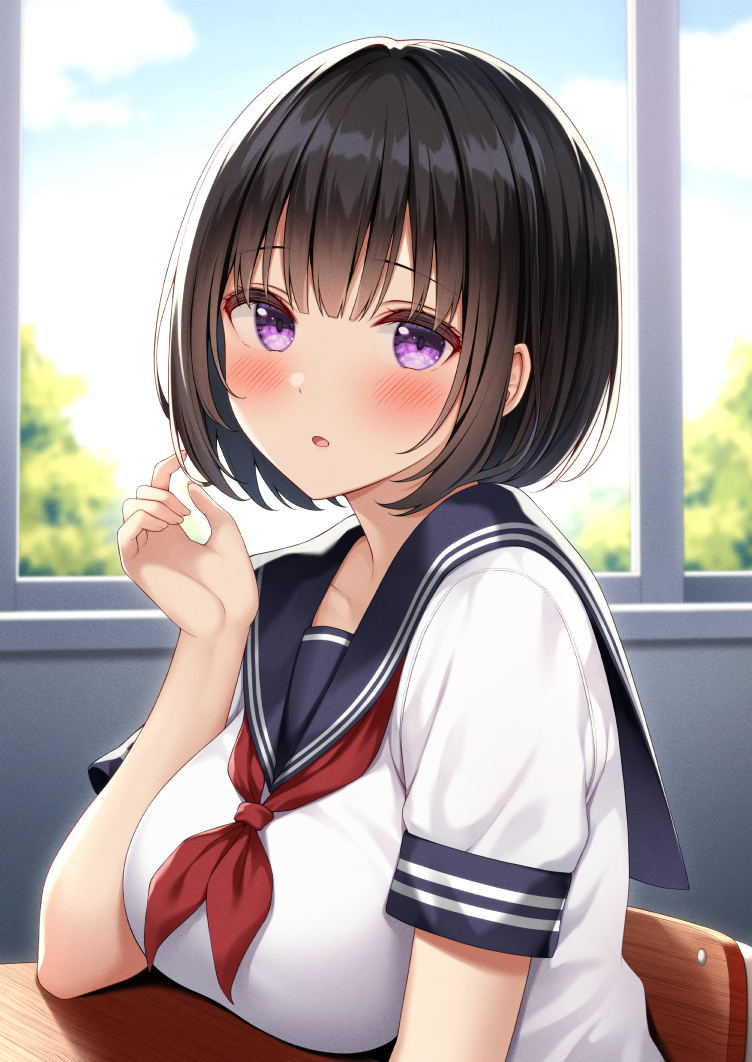 inoue yurina (original) drawn by karutamo